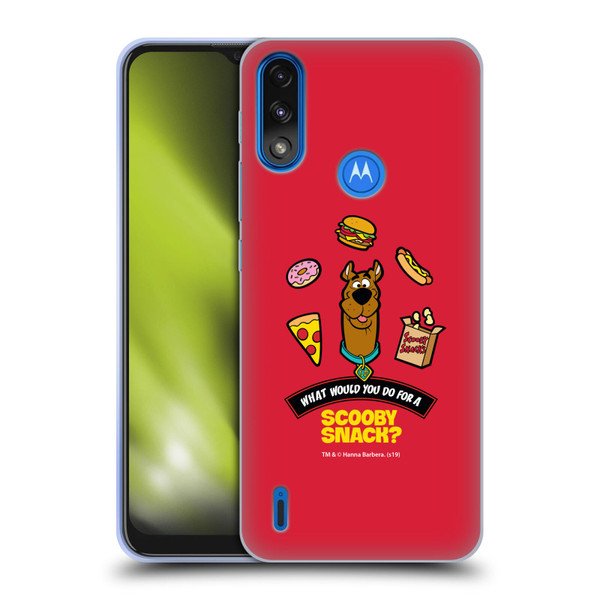 Scooby-Doo Scooby Snack Soft Gel Case for Motorola Moto E7 Power / Moto E7i Power
