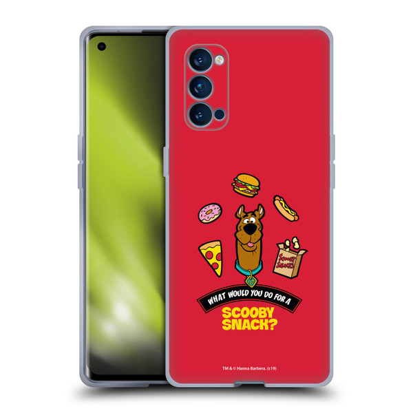 Scooby-Doo Scooby Snack Soft Gel Case for OPPO Reno 4 Pro 5G
