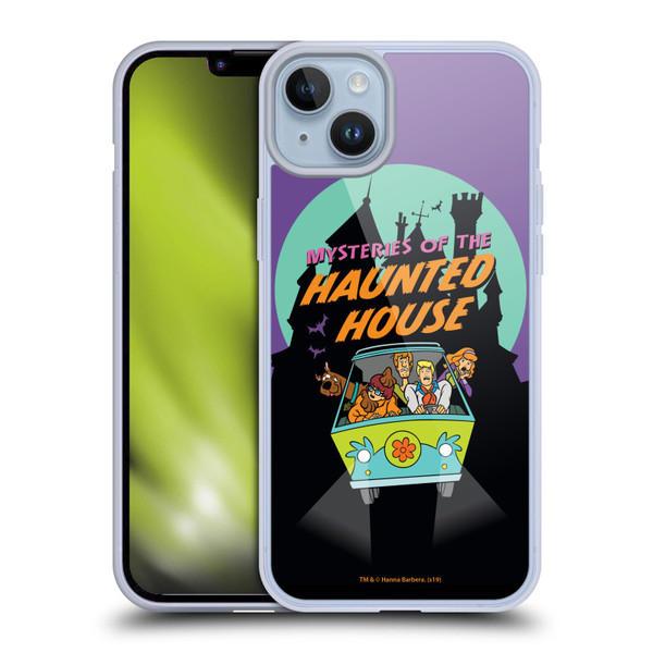 Scooby-Doo Seasons Haunted House Soft Gel Case for Apple iPhone 14 Plus