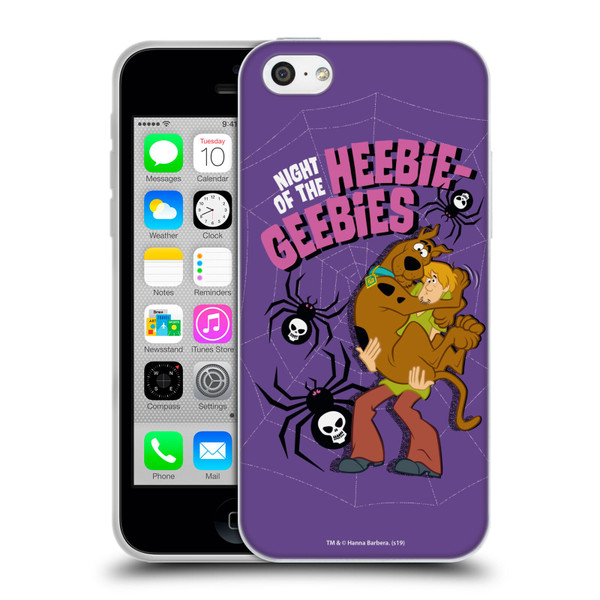Scooby-Doo Seasons Spiders Soft Gel Case for Apple iPhone 5c