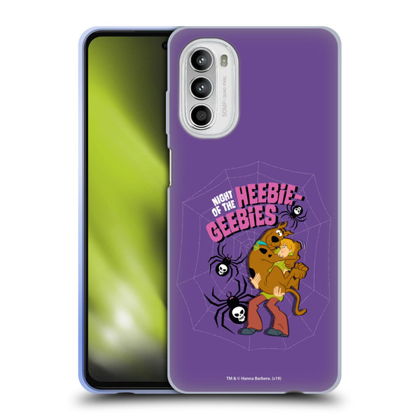 Scooby-Doo Seasons Spiders Soft Gel Case for Motorola Moto G52