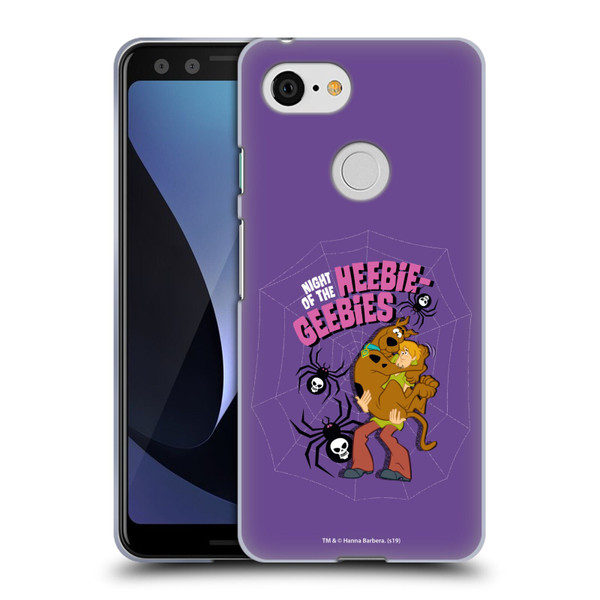 Scooby-Doo Seasons Spiders Soft Gel Case for Google Pixel 3