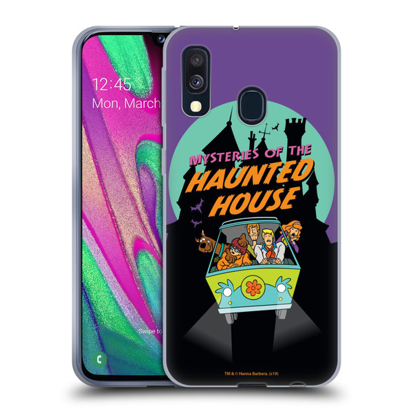 Scooby-Doo Seasons Haunted House Soft Gel Case for Samsung Galaxy A40 (2019)