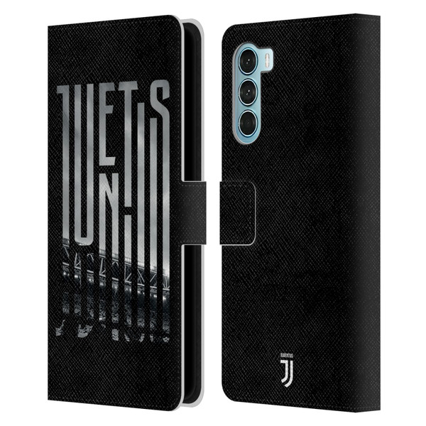 Juventus Football Club Graphic Logo  Stadium Leather Book Wallet Case Cover For Motorola Edge S30 / Moto G200 5G