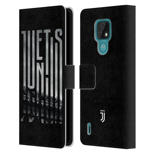 Juventus Football Club Graphic Logo  Stadium Leather Book Wallet Case Cover For Motorola Moto E7