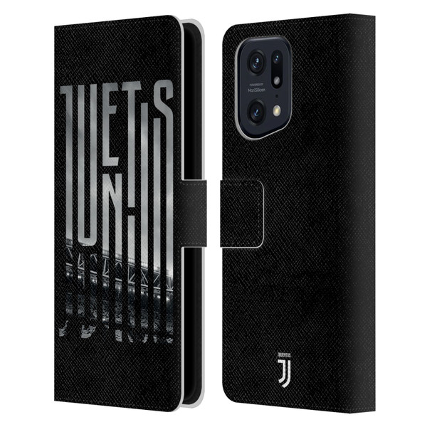 Juventus Football Club Graphic Logo  Stadium Leather Book Wallet Case Cover For OPPO Find X5 Pro