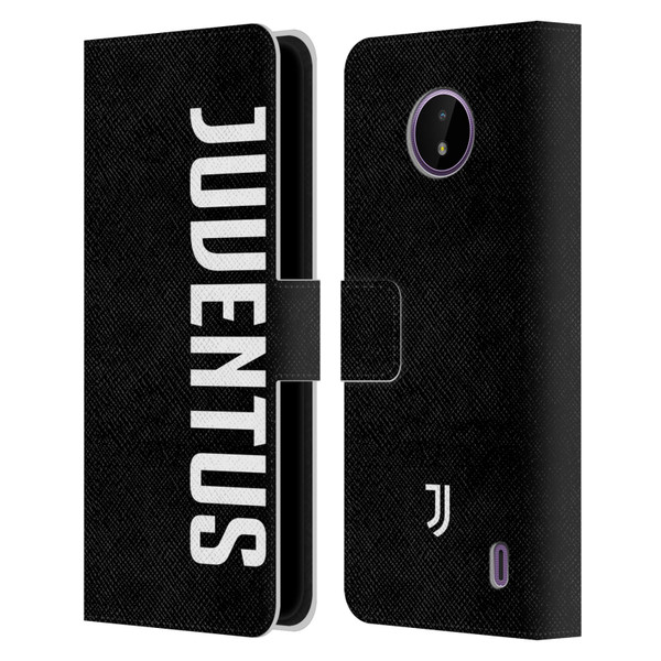 Juventus Football Club Lifestyle 2 Logotype Leather Book Wallet Case Cover For Nokia C10 / C20