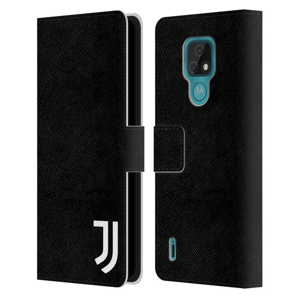 Juventus Football Club Lifestyle 2 Plain Leather Book Wallet Case Cover For Motorola Moto E7