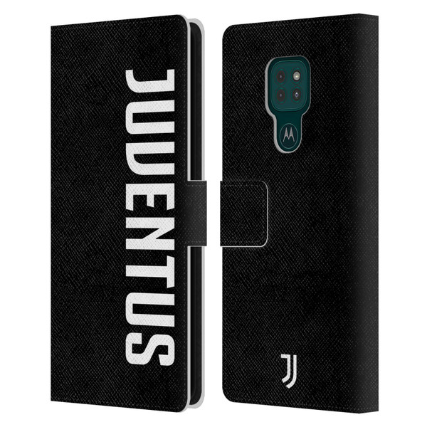 Juventus Football Club Lifestyle 2 Logotype Leather Book Wallet Case Cover For Motorola Moto G9 Play