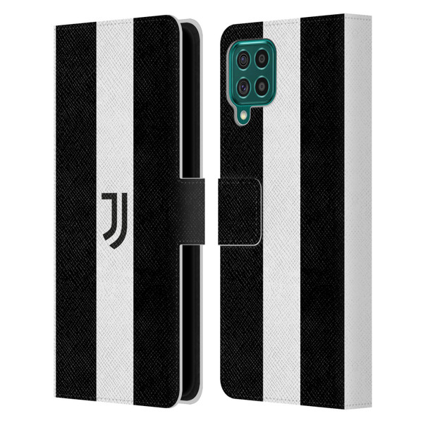 Juventus Football Club Lifestyle 2 Bold White Stripe Leather Book Wallet Case Cover For Samsung Galaxy F62 (2021)