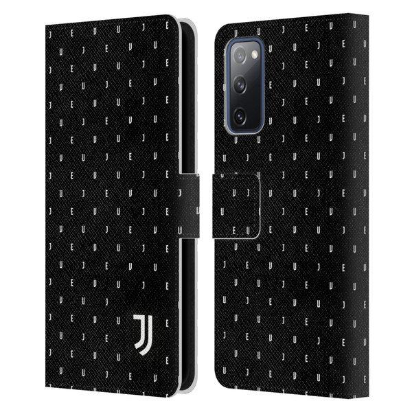 Juventus Football Club Lifestyle 2 Black Logo Type Pattern Leather Book Wallet Case Cover For Samsung Galaxy S20 FE / 5G