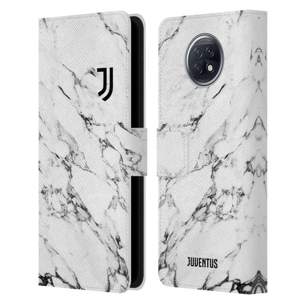 Juventus Football Club Marble White Leather Book Wallet Case Cover For Xiaomi Redmi Note 9T 5G