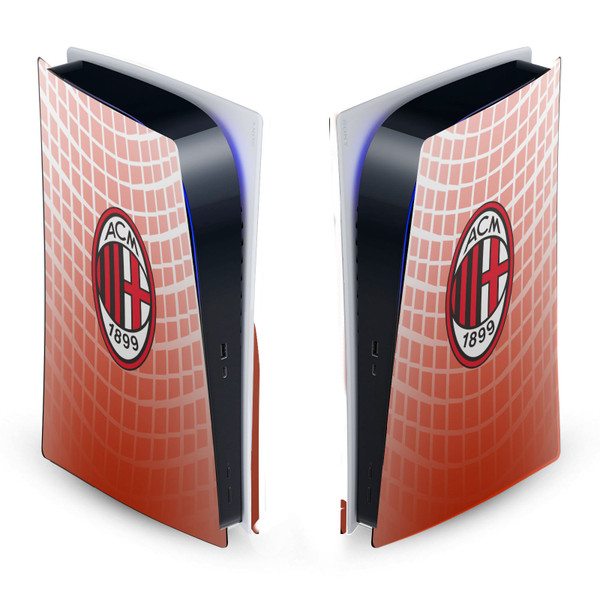 AC Milan 2020/21 Crest Kit Away Vinyl Sticker Skin Decal Cover for Sony PS5 Digital Edition Console