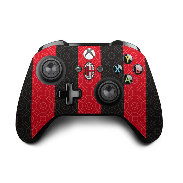 AC Milan 2020/21 Crest Kit Home Vinyl Sticker Skin Decal Cover for Microsoft Xbox One S / X Controller