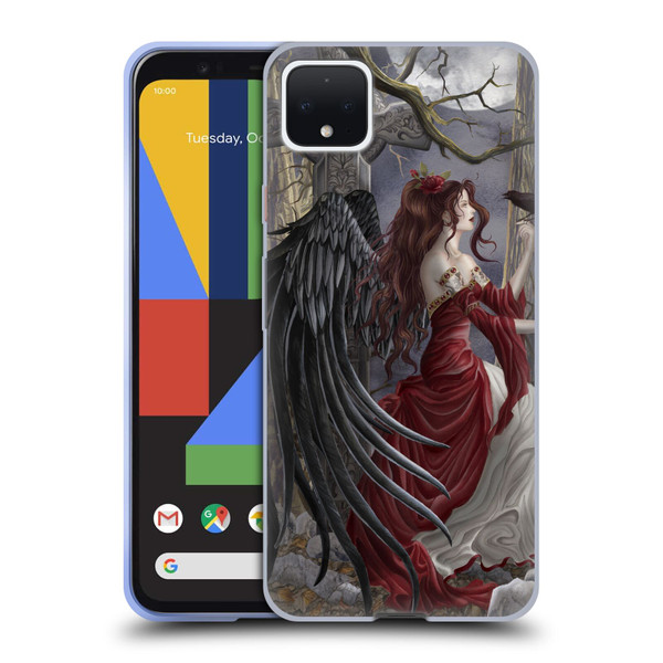 Nene Thomas Deep Forest Dark Angel Fairy With Raven Soft Gel Case for Google Pixel 4 XL