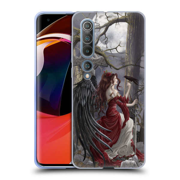 Nene Thomas Deep Forest Dark Angel Fairy With Raven Soft Gel Case for Xiaomi Mi 10 5G / Mi 10 Pro 5G