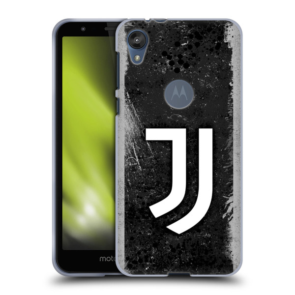 Juventus Football Club Art Distressed Logo Soft Gel Case for Motorola Moto E6