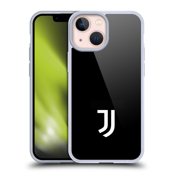 Juventus Football Club Lifestyle 2 Plain Soft Gel Case for Apple iPhone 13 Mini