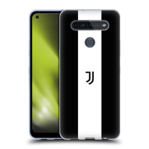Juventus Football Club Lifestyle 2 Bold White Stripe Soft Gel Case for LG K51S