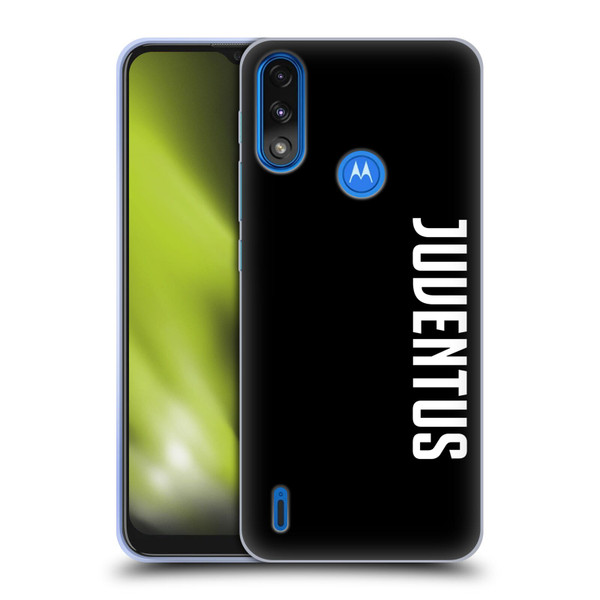Juventus Football Club Lifestyle 2 Logotype Soft Gel Case for Motorola Moto E7 Power / Moto E7i Power
