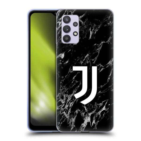 Juventus Football Club Marble Black Soft Gel Case for Samsung Galaxy A32 5G / M32 5G (2021)