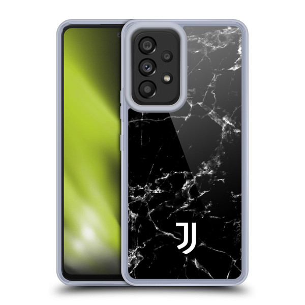 Juventus Football Club Marble Black 2 Soft Gel Case for Samsung Galaxy A53 5G (2022)