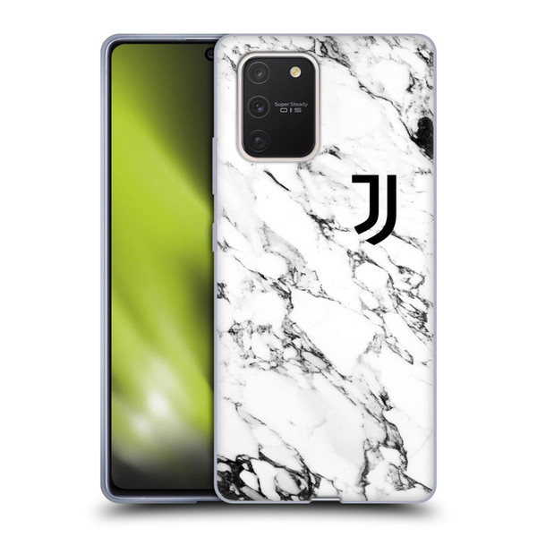 Juventus Football Club Marble White Soft Gel Case for Samsung Galaxy S10 Lite