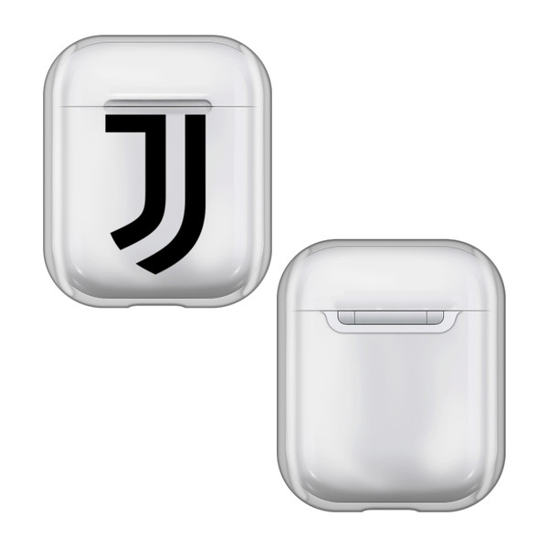 Juventus Football Club Logo Plain Clear Hard Crystal Cover Case for Apple AirPods 1 1st Gen / 2 2nd Gen Charging Case