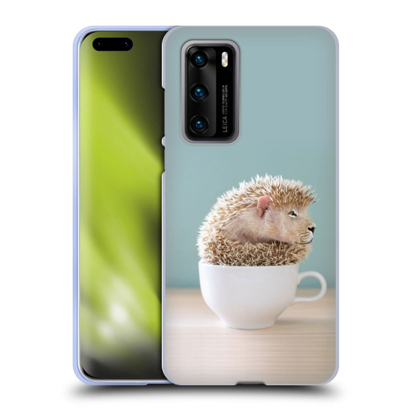 Pixelmated Animals Surreal Pets Lionhog Soft Gel Case for Huawei P40 5G