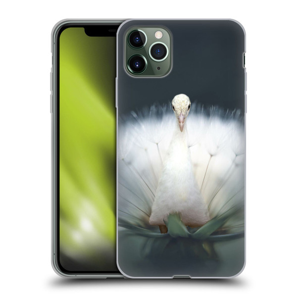 Pixelmated Animals Surreal Pets Peacock Wish Soft Gel Case for Apple iPhone 11 Pro Max