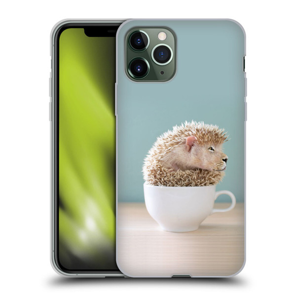 Pixelmated Animals Surreal Pets Lionhog Soft Gel Case for Apple iPhone 11 Pro