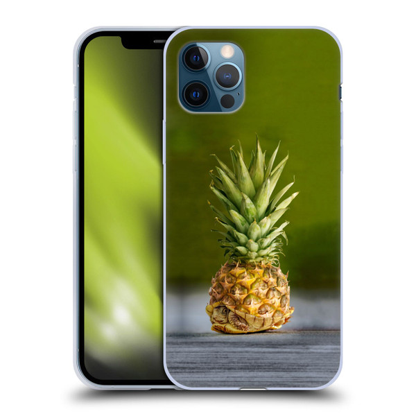 Pixelmated Animals Surreal Pets Pineapple Turtle Soft Gel Case for Apple iPhone 12 / iPhone 12 Pro