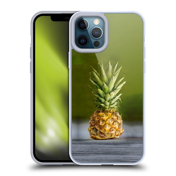 Pixelmated Animals Surreal Pets Pineapple Turtle Soft Gel Case for Apple iPhone 12 Pro Max