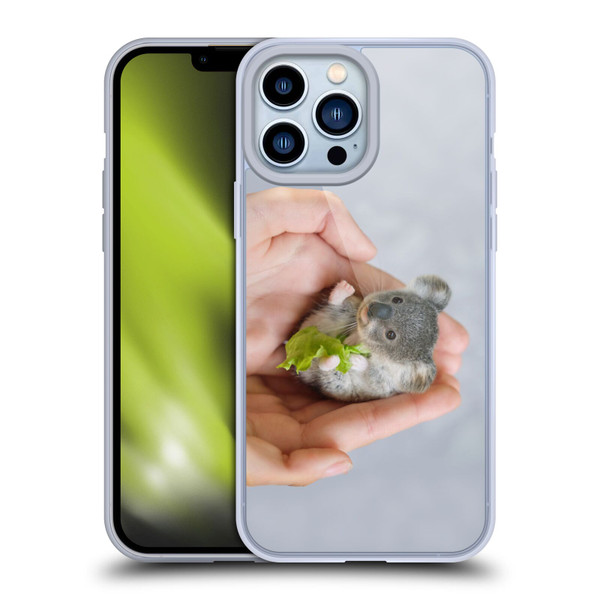 Pixelmated Animals Surreal Pets Baby Koala Soft Gel Case for Apple iPhone 13 Pro Max