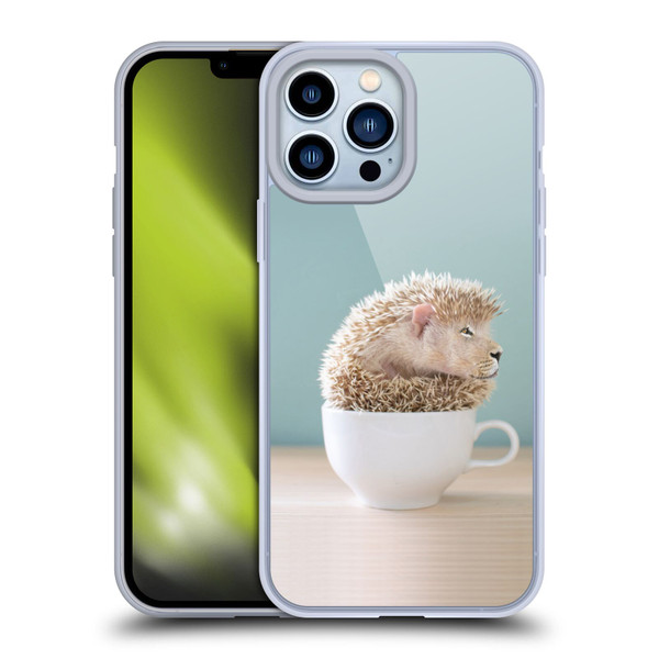 Pixelmated Animals Surreal Pets Lionhog Soft Gel Case for Apple iPhone 13 Pro Max
