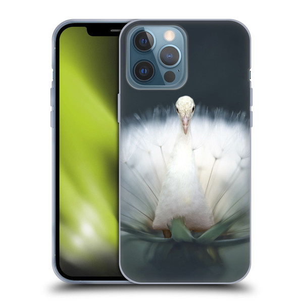 Pixelmated Animals Surreal Pets Peacock Wish Soft Gel Case for Apple iPhone 13 Pro Max