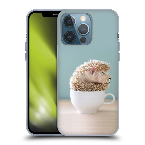 Pixelmated Animals Surreal Pets Lionhog Soft Gel Case for Apple iPhone 13 Pro