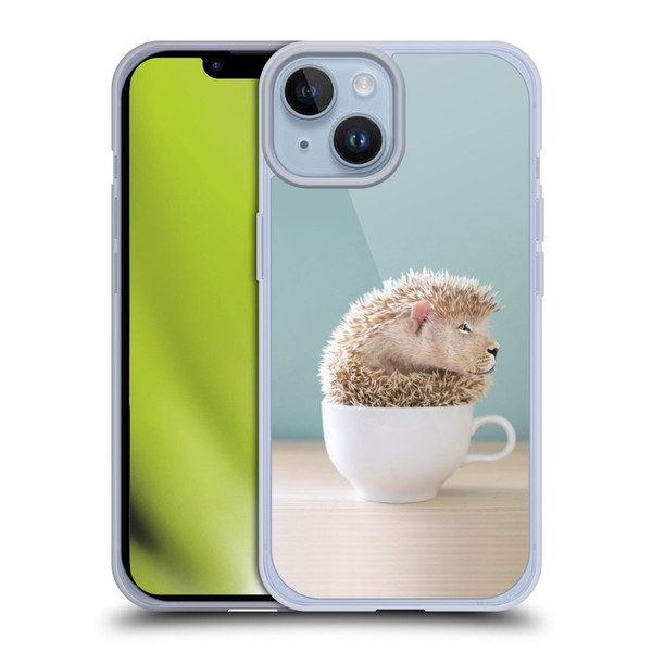 Pixelmated Animals Surreal Pets Lionhog Soft Gel Case for Apple iPhone 14