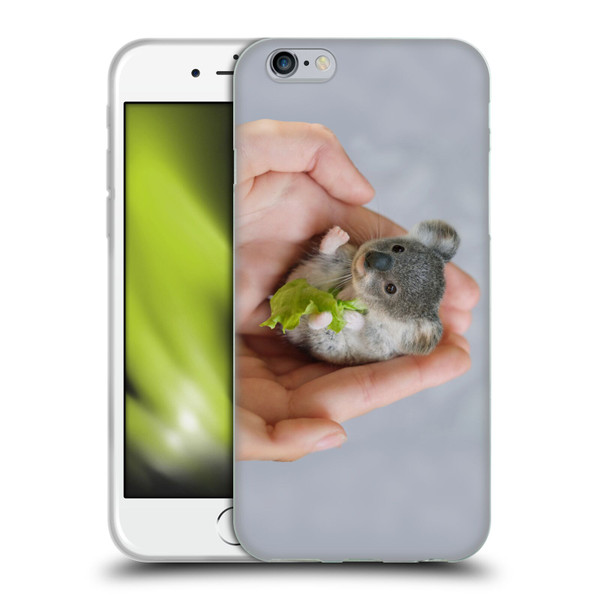 Pixelmated Animals Surreal Pets Baby Koala Soft Gel Case for Apple iPhone 6 / iPhone 6s