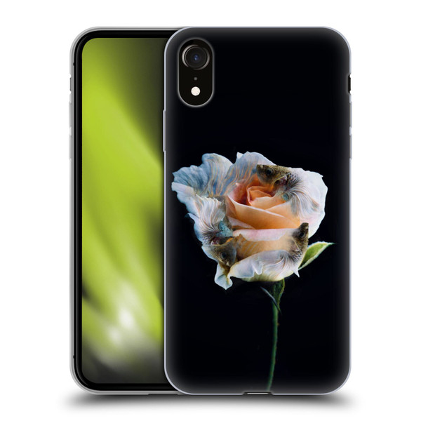 Pixelmated Animals Surreal Pets Betaflower Soft Gel Case for Apple iPhone XR