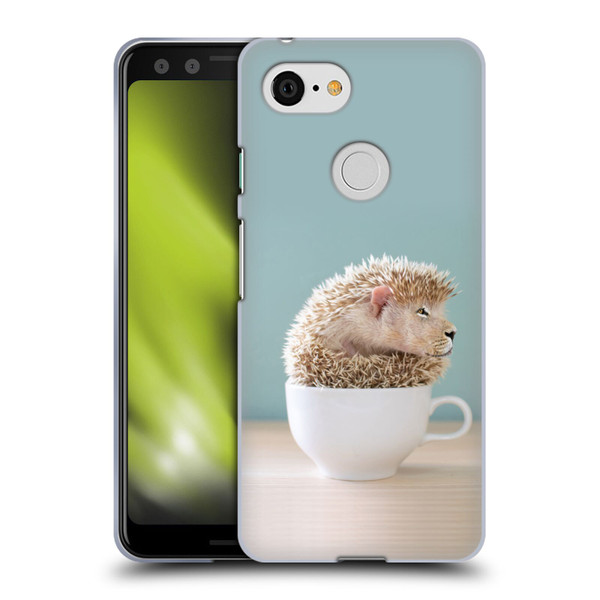 Pixelmated Animals Surreal Pets Lionhog Soft Gel Case for Google Pixel 3
