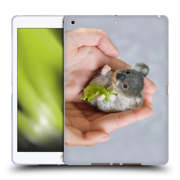 Pixelmated Animals Surreal Pets Baby Koala Soft Gel Case for Apple iPad 10.2 2019/2020/2021