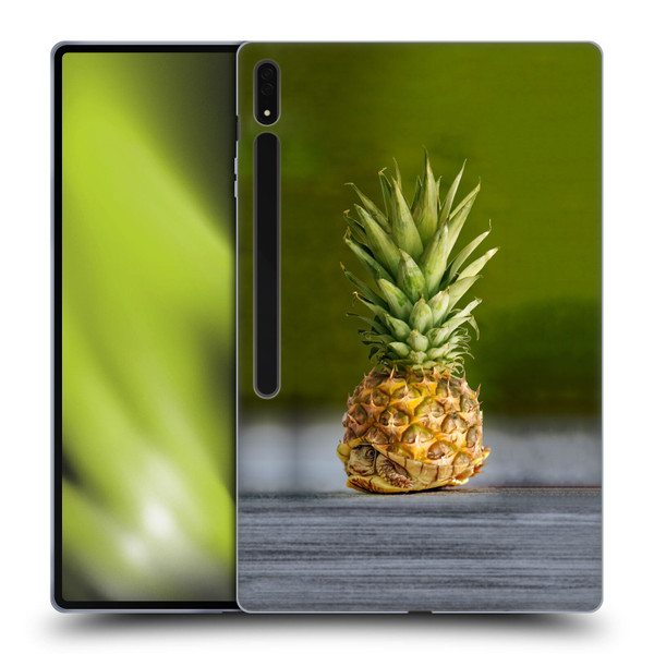 Pixelmated Animals Surreal Pets Pineapple Turtle Soft Gel Case for Samsung Galaxy Tab S8 Ultra