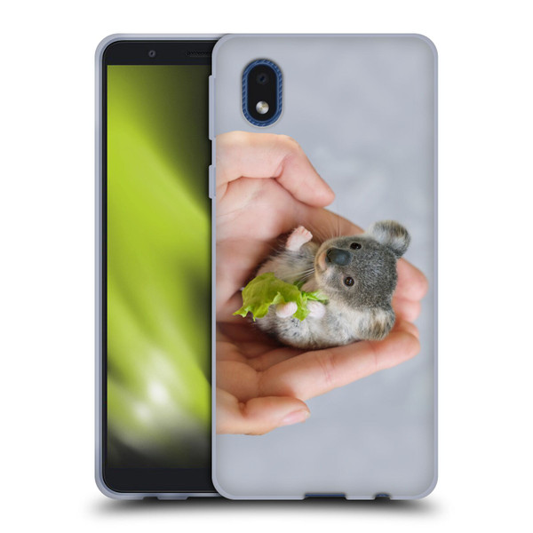 Pixelmated Animals Surreal Pets Baby Koala Soft Gel Case for Samsung Galaxy A01 Core (2020)