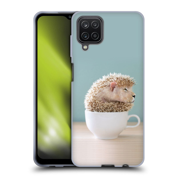Pixelmated Animals Surreal Pets Lionhog Soft Gel Case for Samsung Galaxy A12 (2020)
