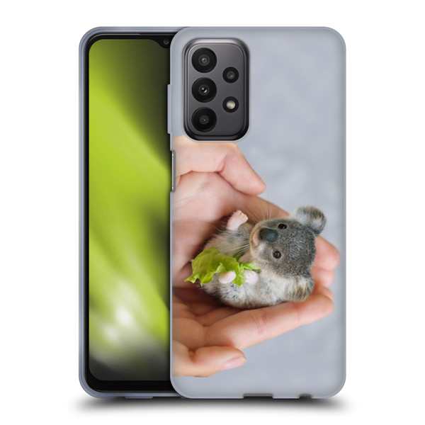 Pixelmated Animals Surreal Pets Baby Koala Soft Gel Case for Samsung Galaxy A23 / 5G (2022)