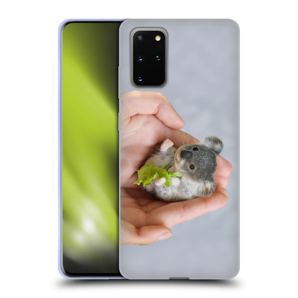 Pixelmated Animals Surreal Pets Baby Koala Soft Gel Case for Samsung Galaxy S20+ / S20+ 5G