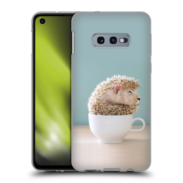 Pixelmated Animals Surreal Pets Lionhog Soft Gel Case for Samsung Galaxy S10e
