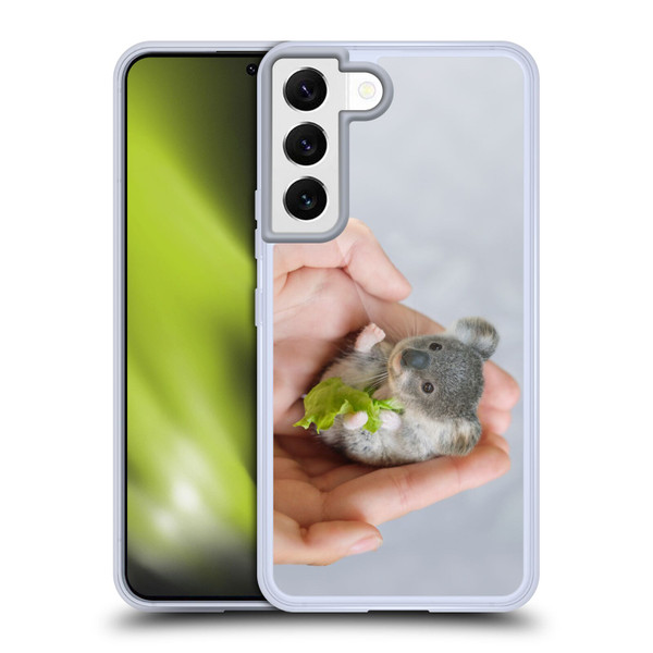 Pixelmated Animals Surreal Pets Baby Koala Soft Gel Case for Samsung Galaxy S22 5G