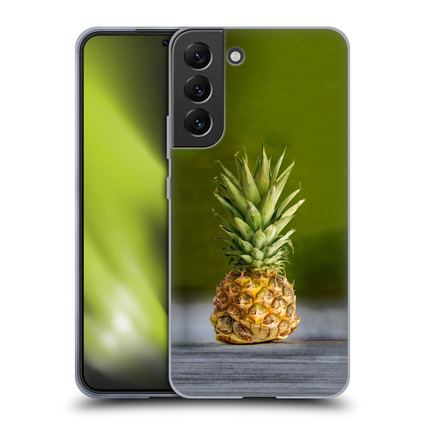 Pixelmated Animals Surreal Pets Pineapple Turtle Soft Gel Case for Samsung Galaxy S22+ 5G